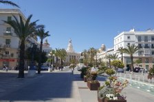 962 cadiz plaza de san juan de dios mit rathaus